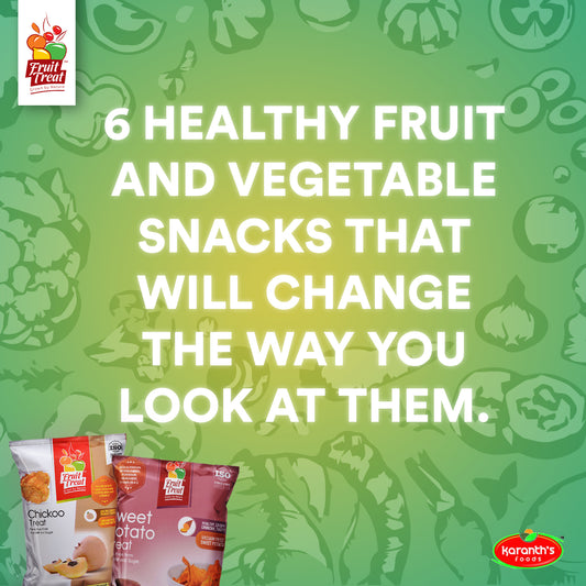 6 healthy fruit and vegetable snacks that will change the way you look at them