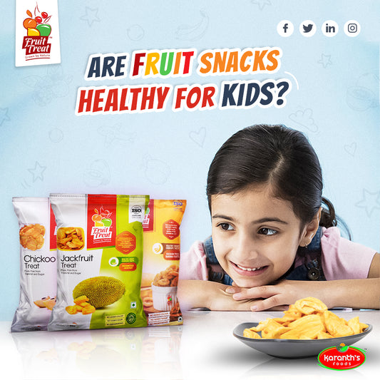 Are FruitTreat Snacks healthy for snacks?