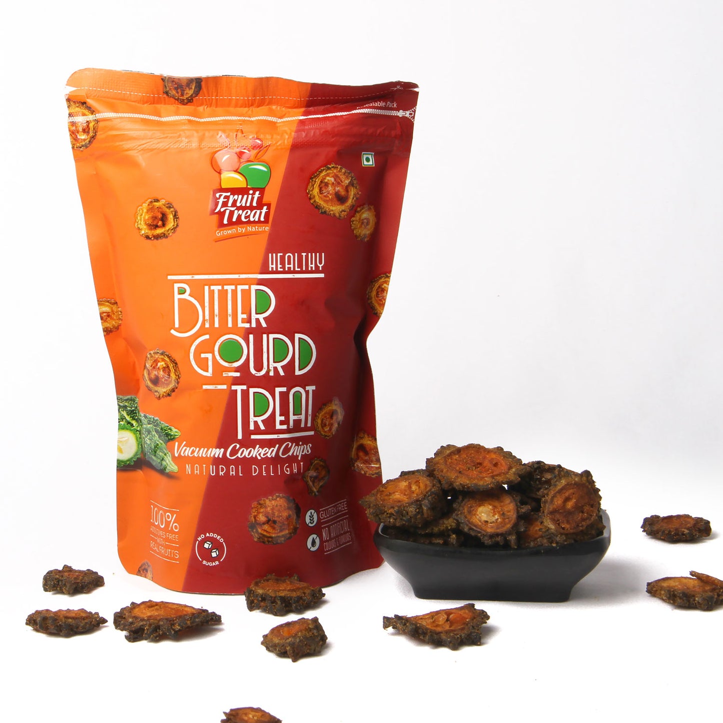Vacuum Fried Veggies Combo Pack of 4 - Total 200 gms