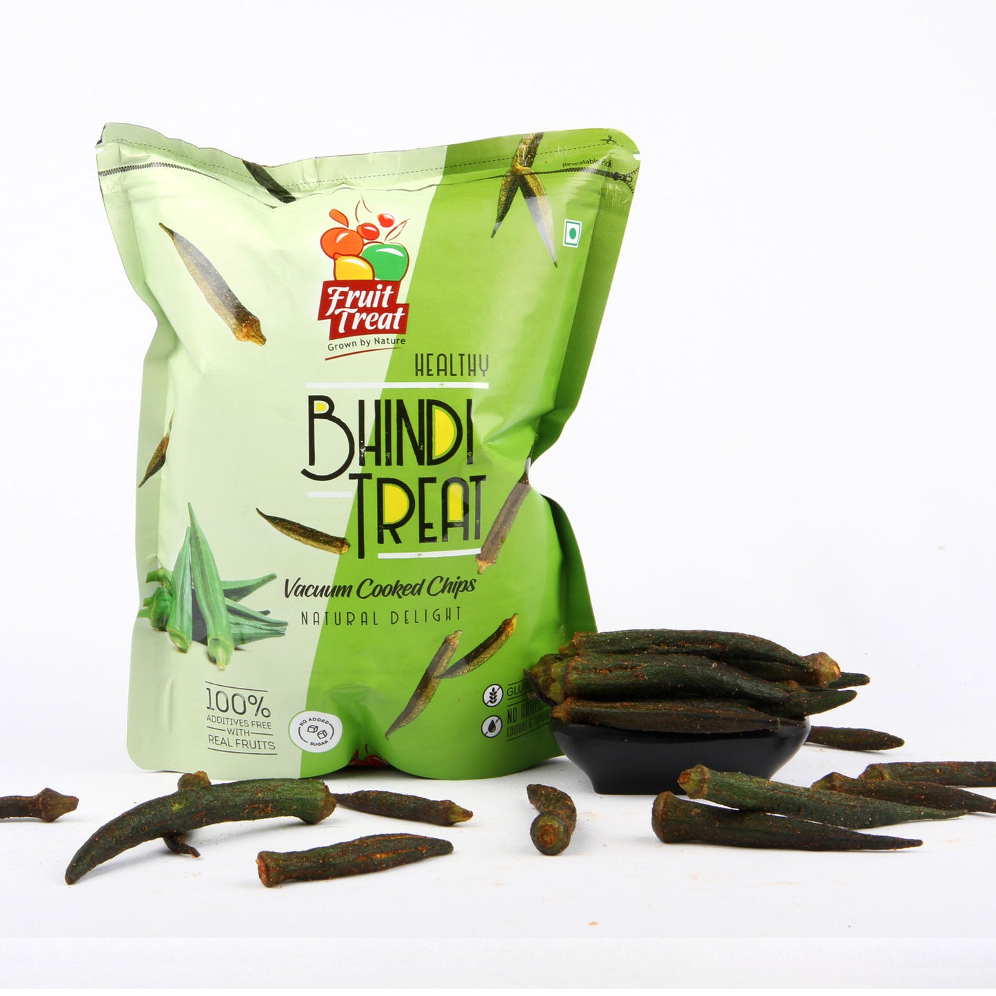 Vacuum Fried Veggies Combo Pack of 4 - Total 200 gms