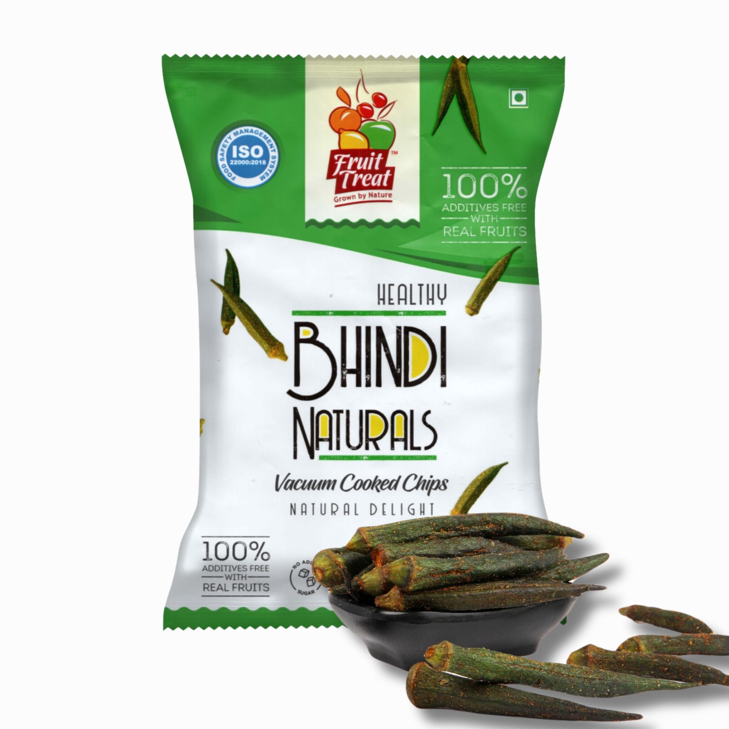 Vacuum Fried Bhindi Treat Mini - 20 gms