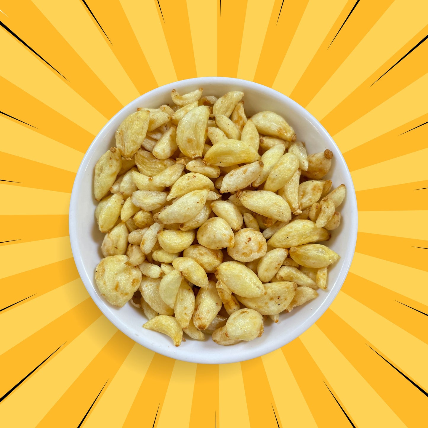 Vacuum Fried Garlic Treat - 30 gms