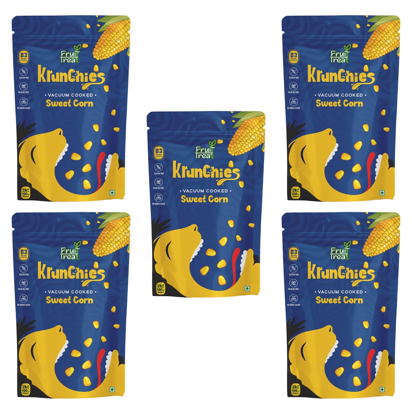 Vacuum Fried Sweet Corn - 40 gms