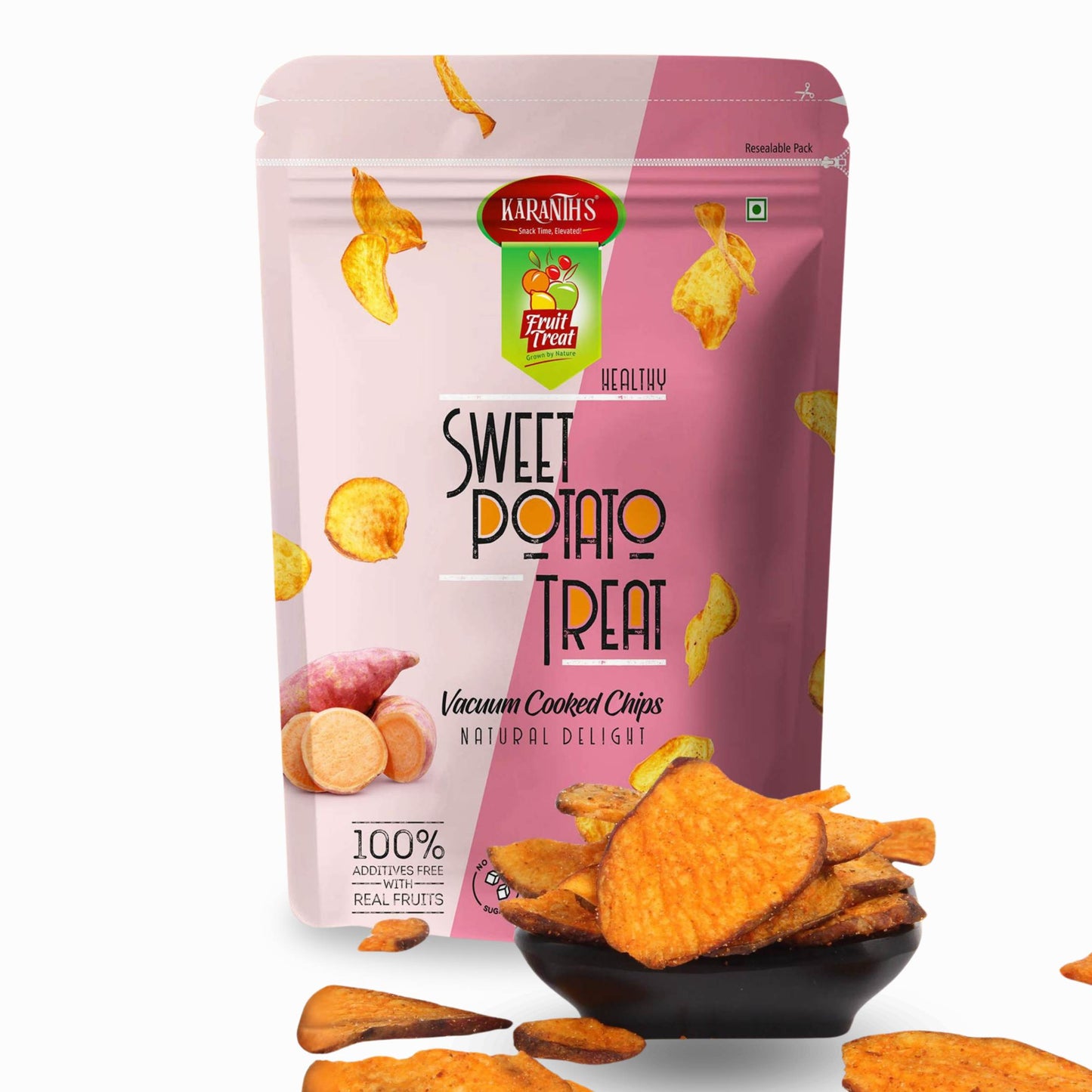 Vacuum Fried Sweet Potato Treat - 60 gms