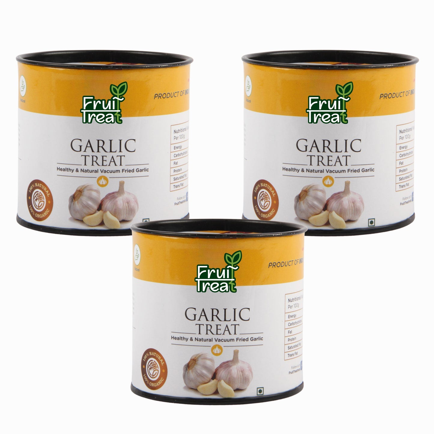 Vacuum Fried Garlic Treat - 30 gms