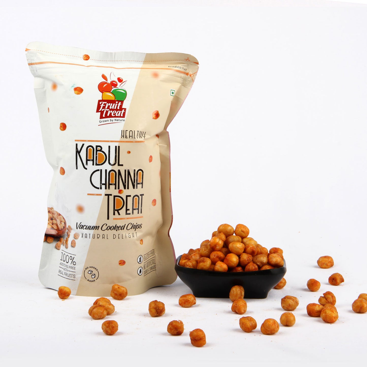 Vacuum Fried Kabul Channa Treat - 100 gms