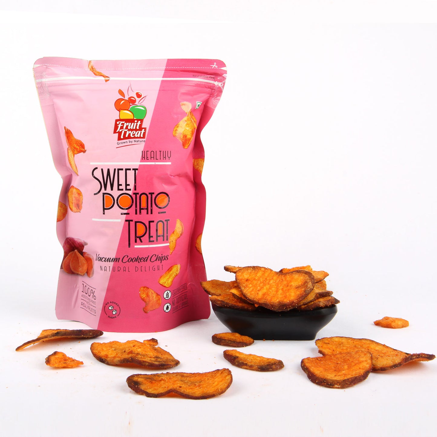 Vacuum Fried Veggies Combo Pack of 4 - Total 200 gms