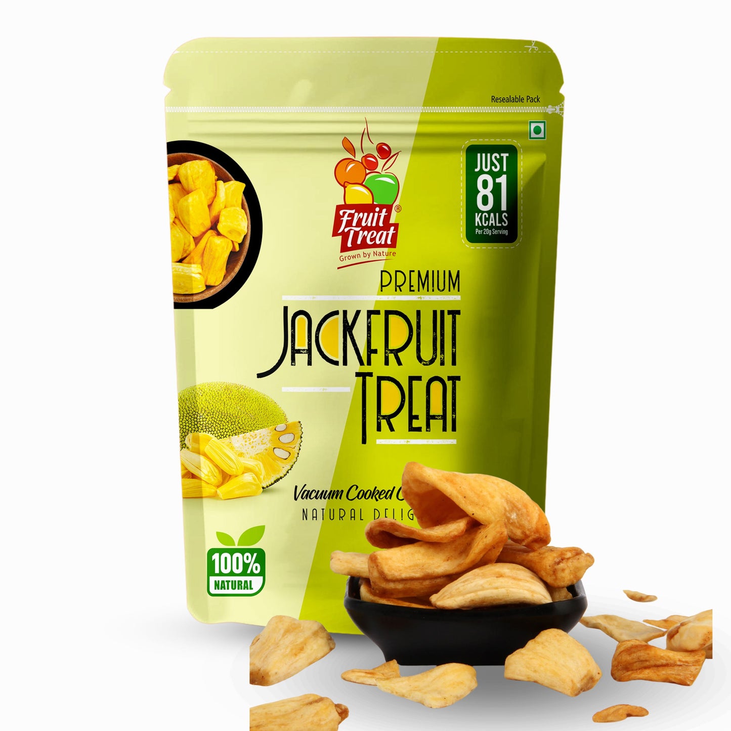 Vacuum Fried Jackfruit Treat - 50 gms
