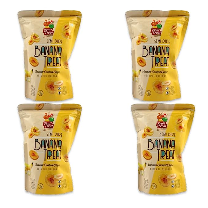 Vacuum Fried Banana Spicy Treat - 50 gms