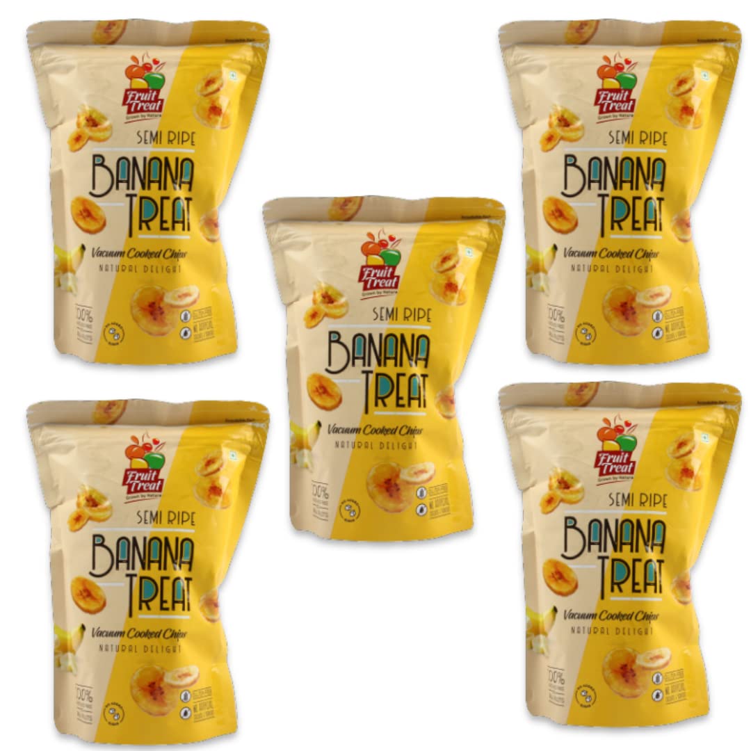 Vacuum Fried Banana Spicy Treat - 50 gms