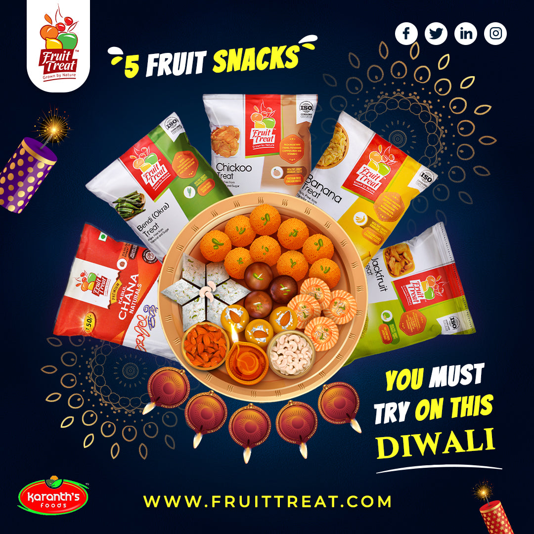 5 Fruit Snacks you Must TRY on this Diwali