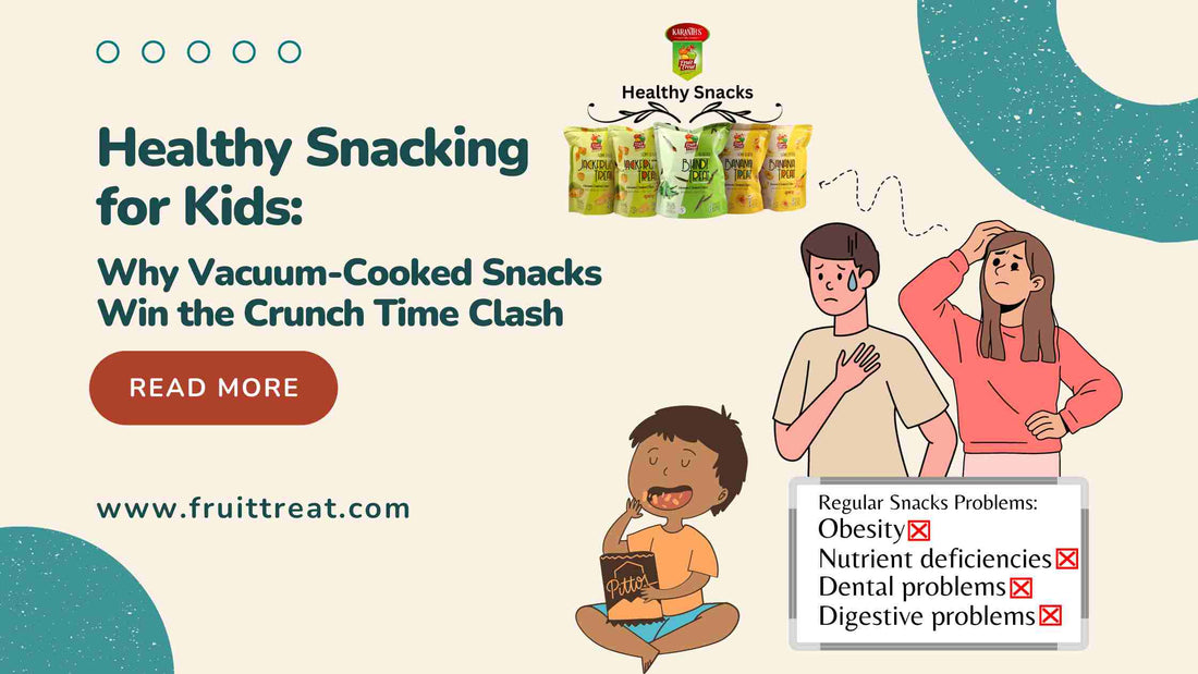 Healthier Snacking for Kids: Why Vacuum-Cooked Snacks are a Better Choice