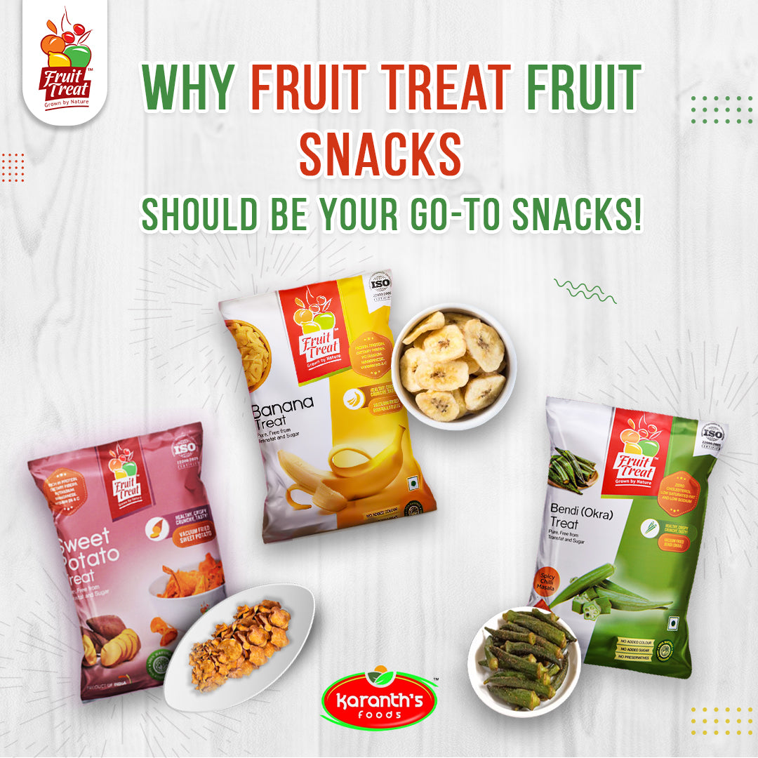 Why FruitTreat fruit snacks should be your go-to snacks!