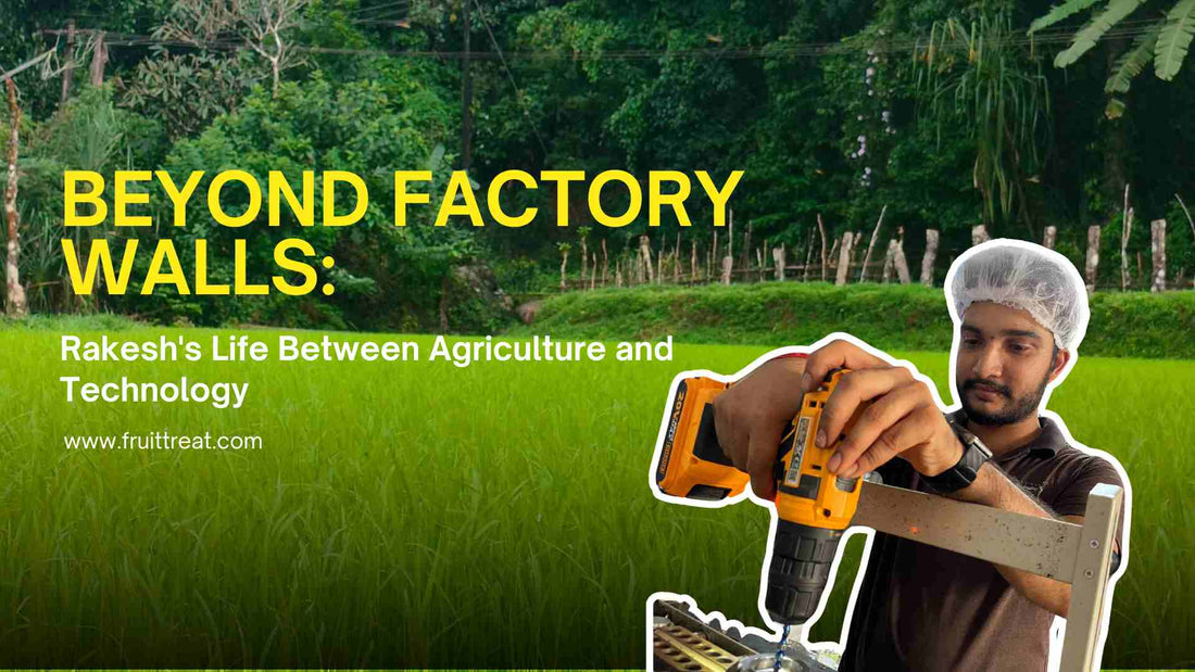 Beyond Factory Walls: Rakesh C R's Life Between Agriculture and Technology