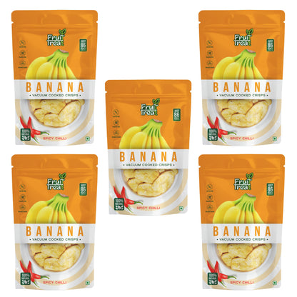 Vacuum Fried Bananna Chilli - 50 gms