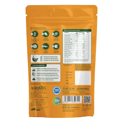 Vacuum Fried Bananna Chilli - 50 gms