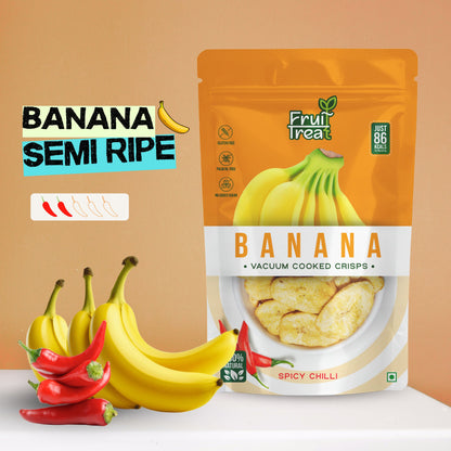 Vacuum Fried Bananna Chilli - 50 gms