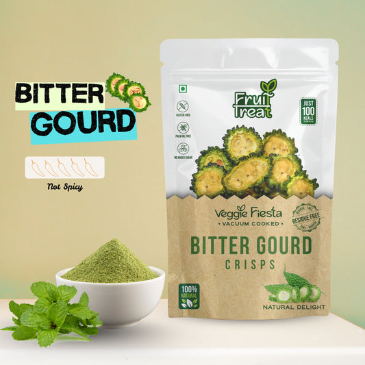 Vacuum Fried Bitter Gourd Crisps - 40 gms