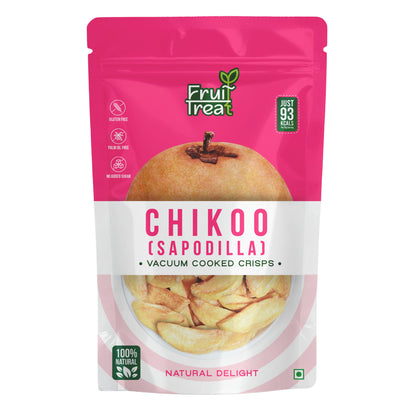 Vacuum Fried Chikoo (Sapodilla) - 40 gms