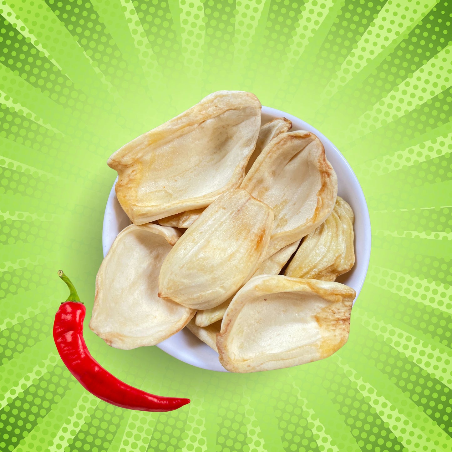 Vacuum Fried Jackfruit Spicy Treat - 50 gms