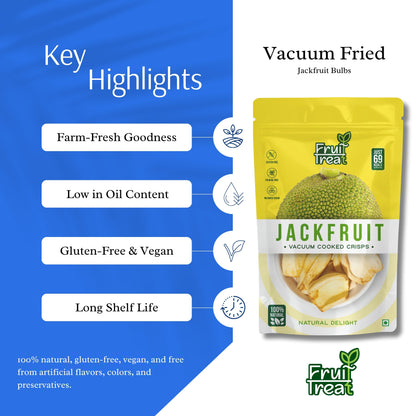 Vacuum Fried Jackfruit - 50 gms