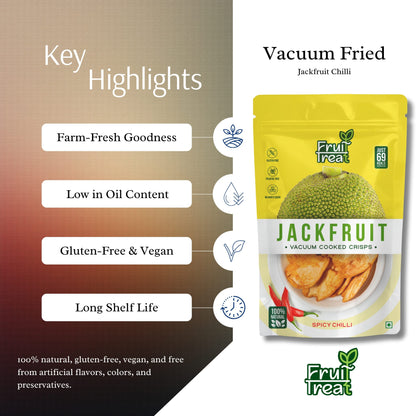 Vacuum Fried Jackfruit Chilli- 50 gms