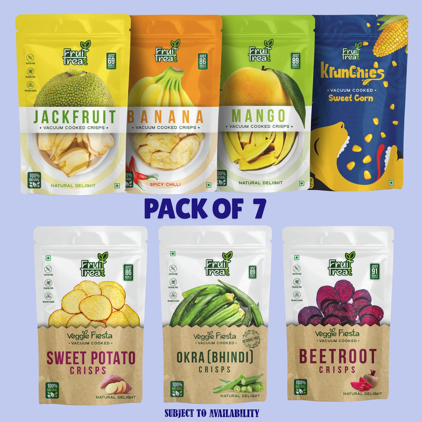 Gadbad Combo Pack of 7 - 340 gms