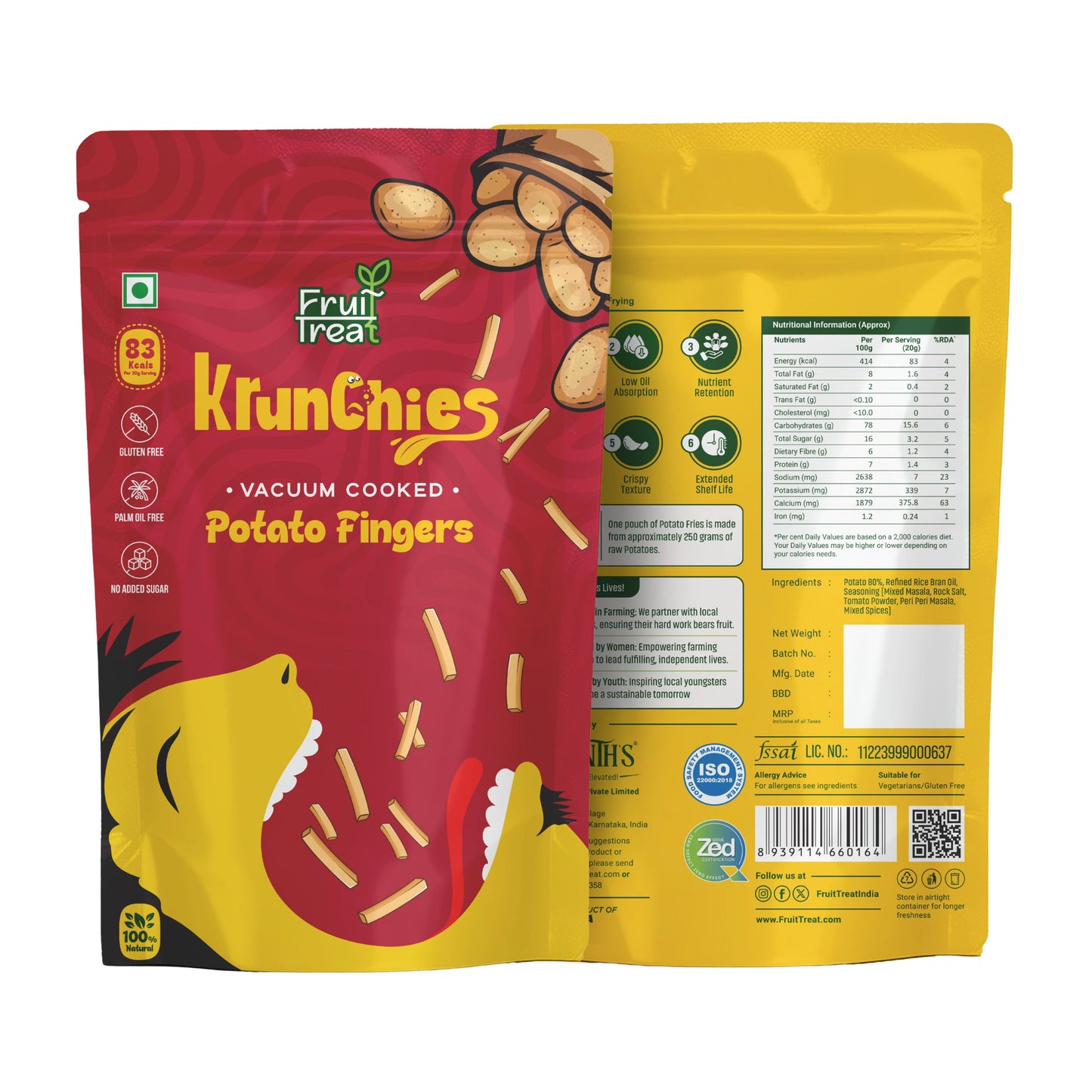 Krunchies Combo Pack of 5 - Total 200 gms