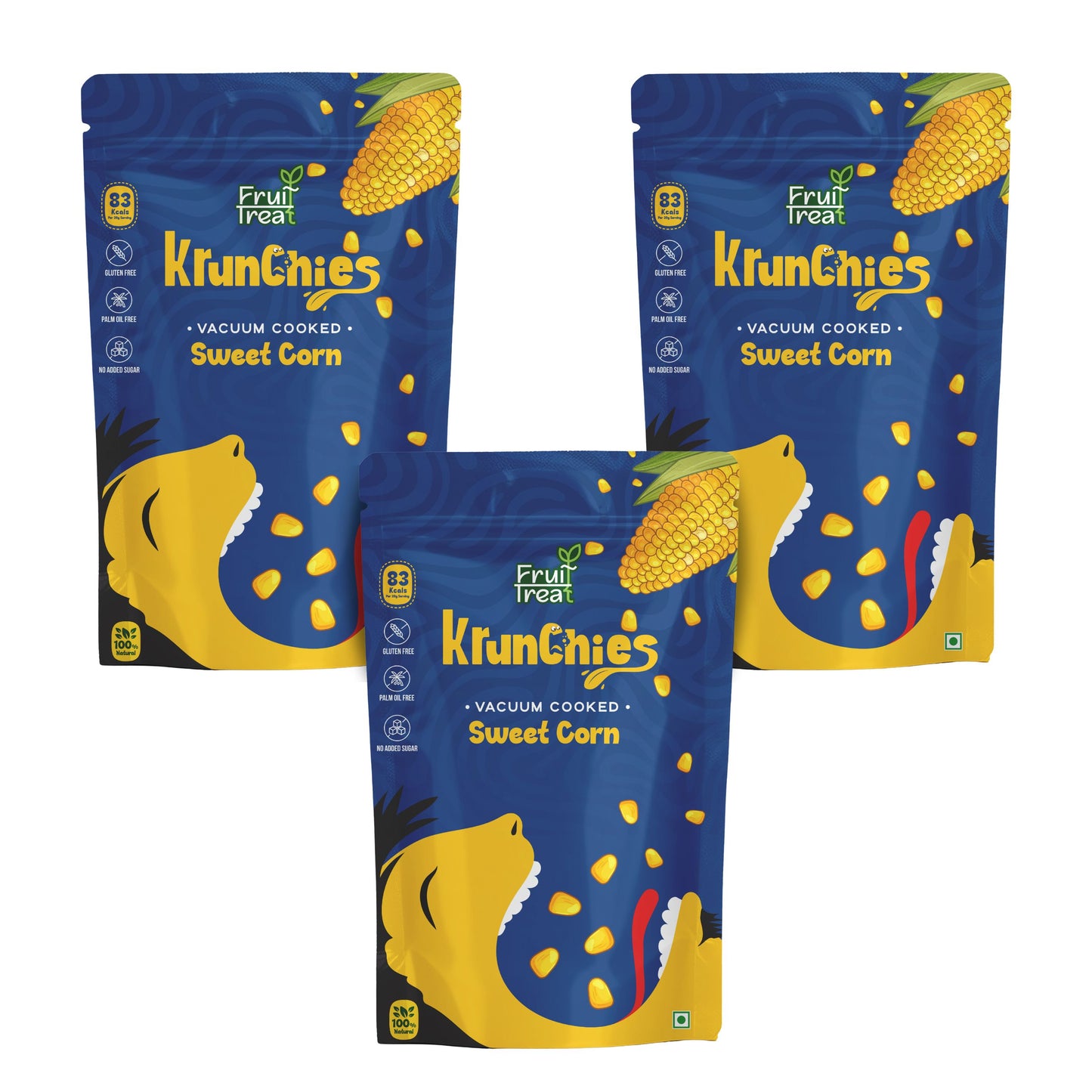 Vacuum Fried Sweet Corn - 40 gms