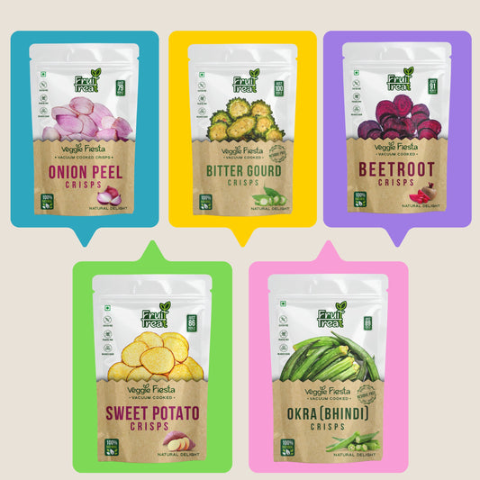 Veggies Combo Pack of 5 - Total 220 gms