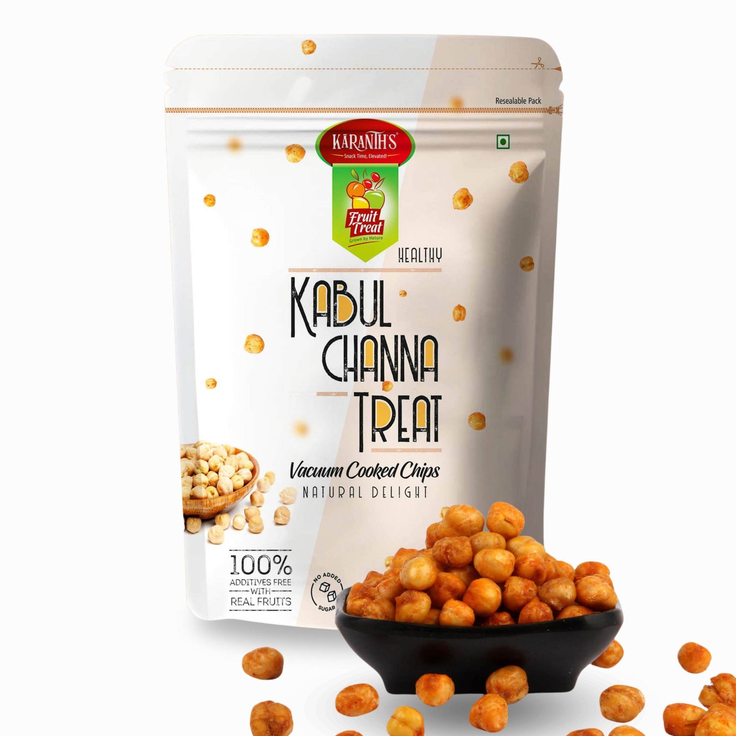 Vacuum Fried Kabul Channa Treat - 100 gms