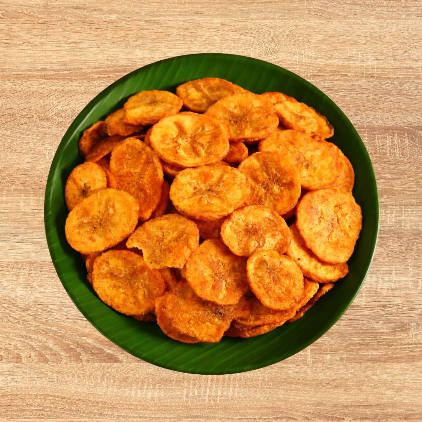 Karanth's Malnad Banana Chips Chilli (Pack of 5)– Robusta, Crunchy, Homestyle- 70 gms