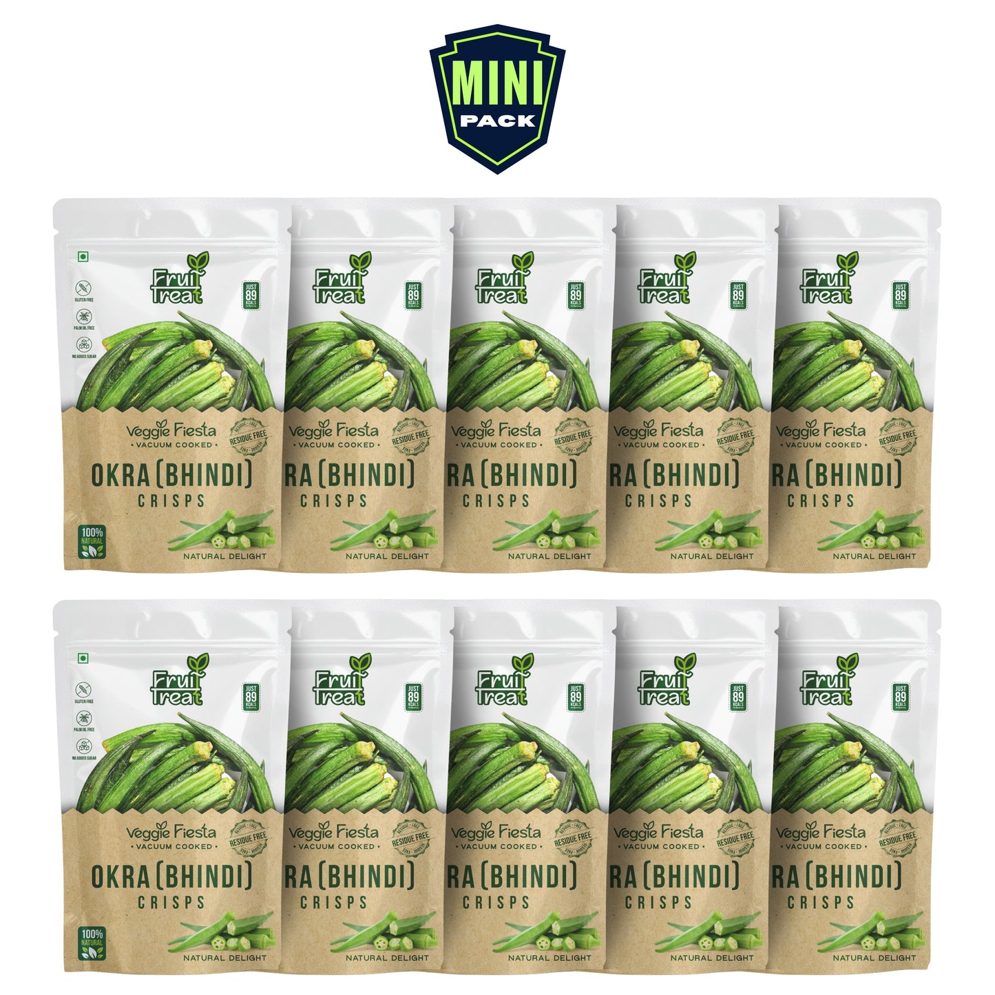 Mini Pack Bhindi Crisps- 20 gms