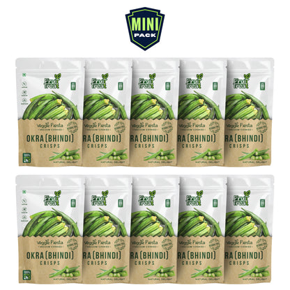 Mini Pack Bhindi Crisps- 20 gms