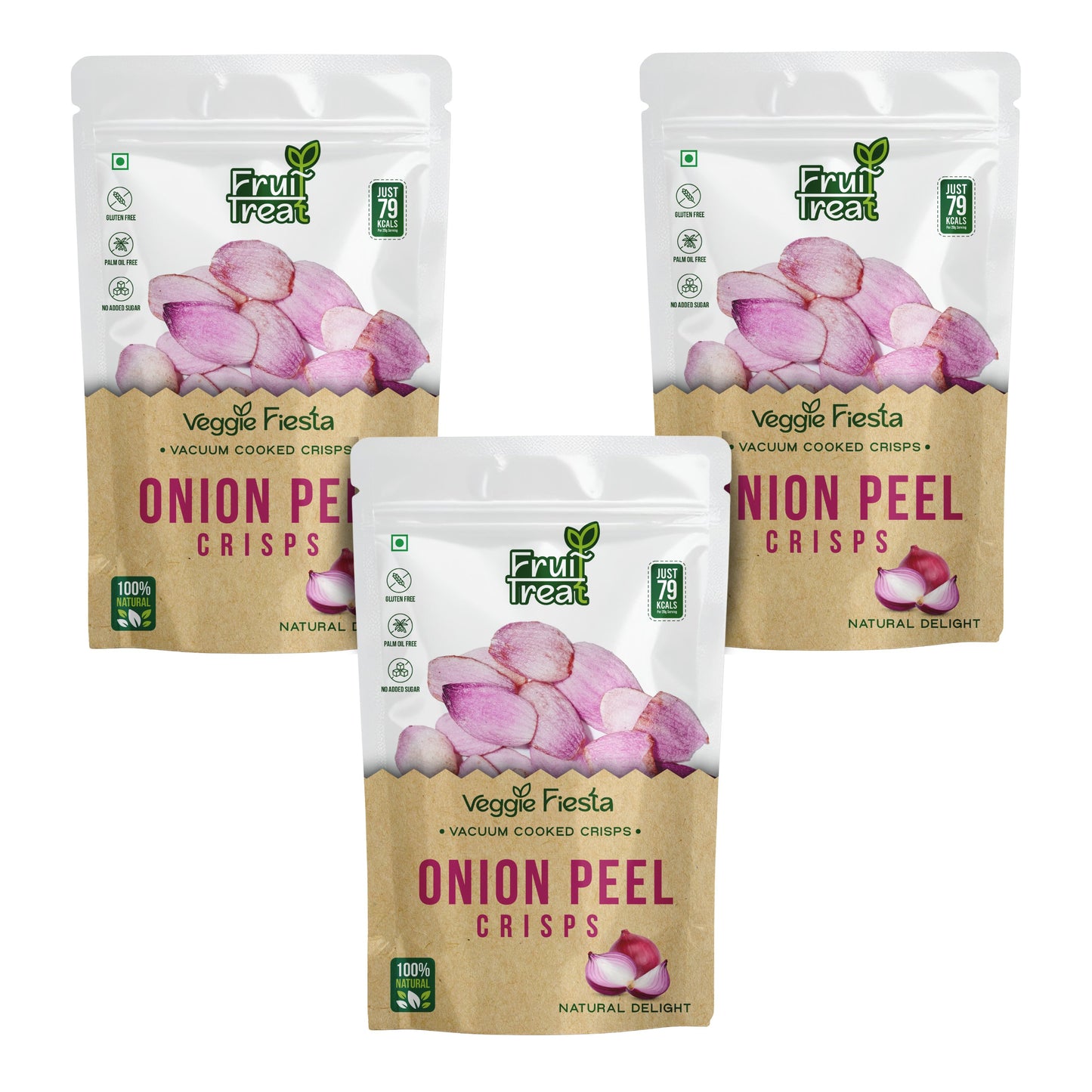 Vacuum Fried Onion Treat - 40 gms